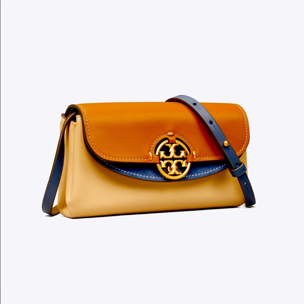 Tory Burch Miller Colorblock Crossbody Wallet